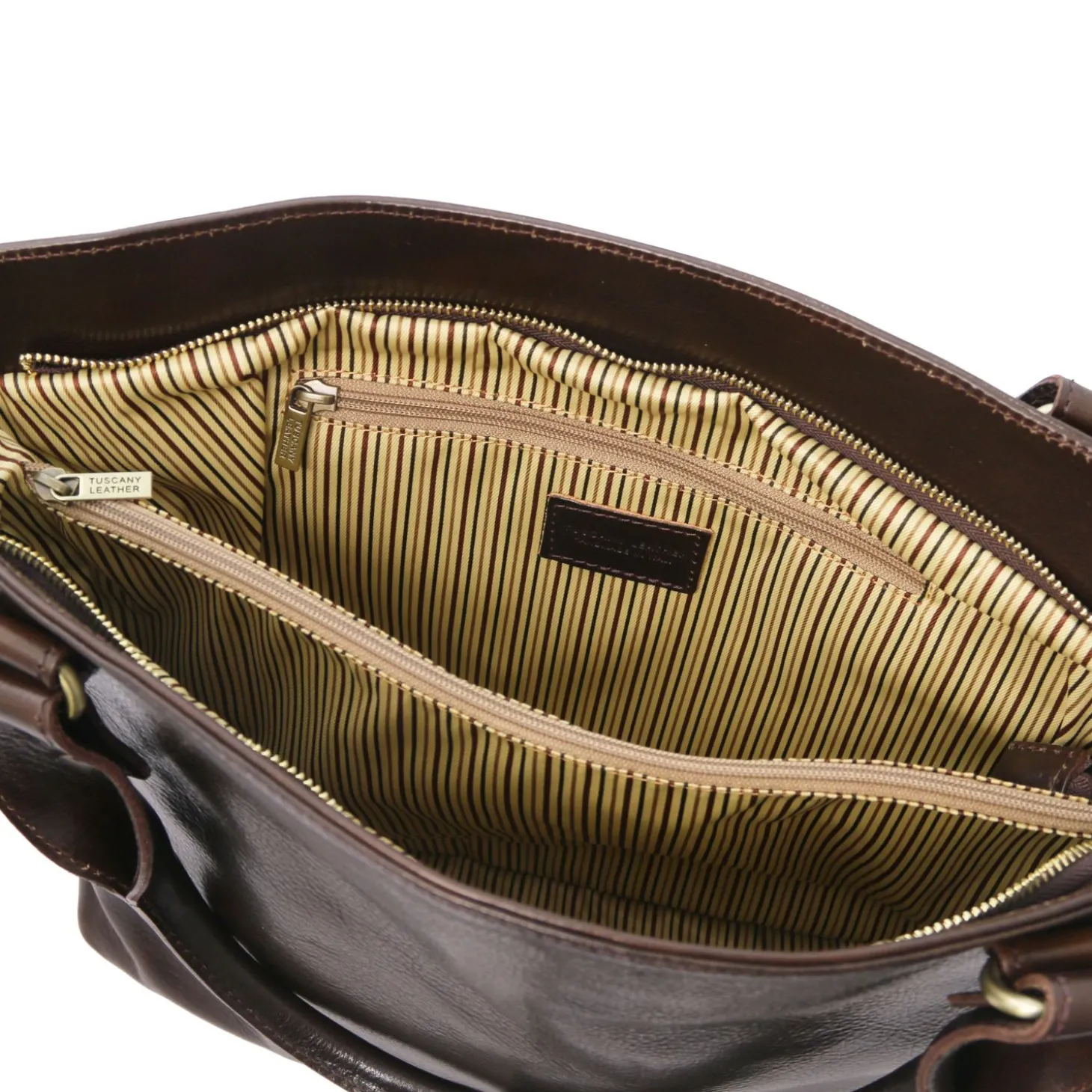 Henkeltasche aus Leder
