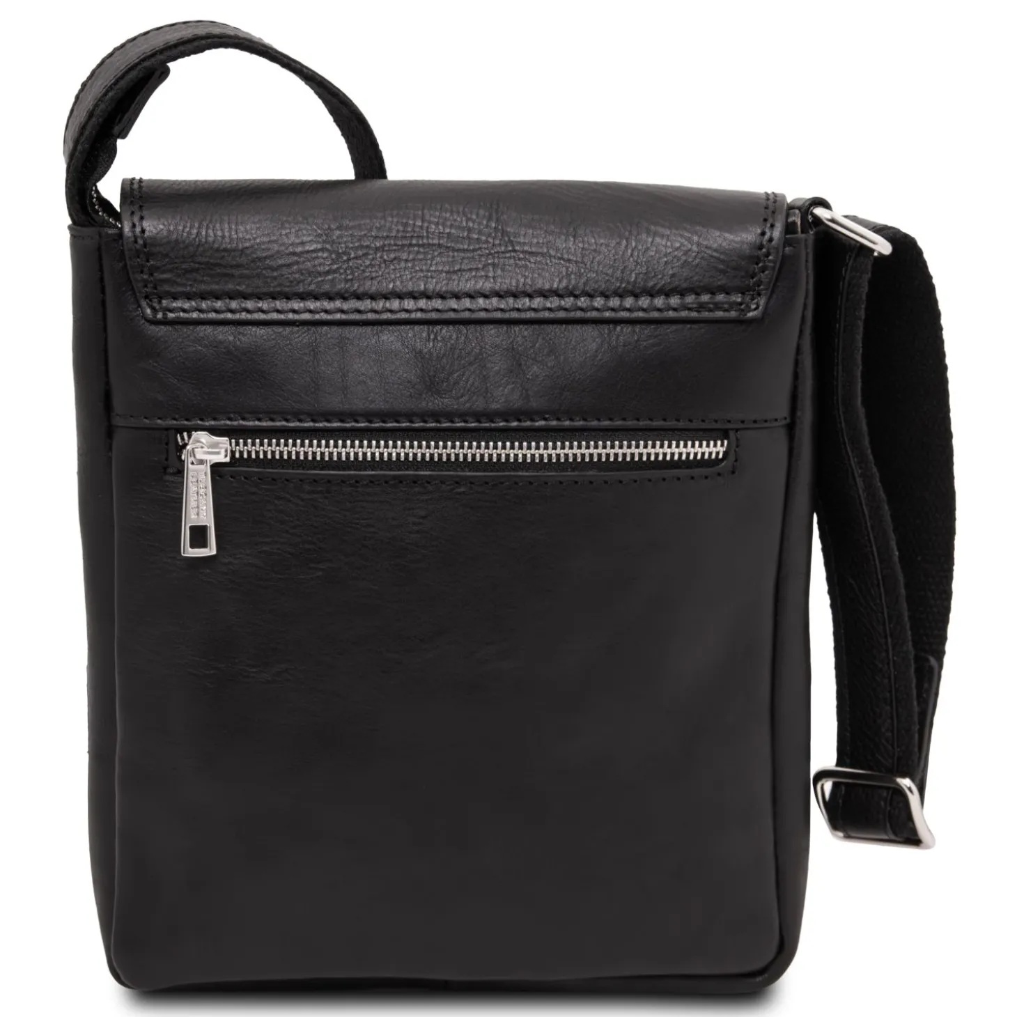 Herrentasche aus Leder mit Vordertasche