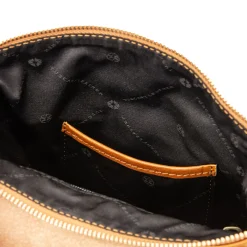 Herrentasche aus Leder mit Vordertasche