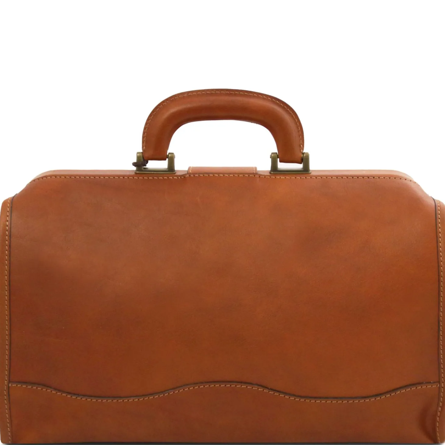 Klassische Doktortasche aus Leder mit Schnalle