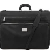 Kleidersack aus Leder mit Grosse Vortasche