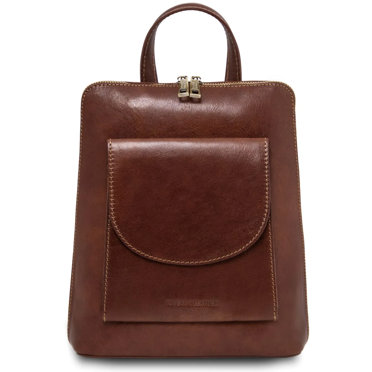 Kleiner Damenrucksack aus Leder