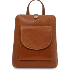 Kleiner Damenrucksack aus Leder