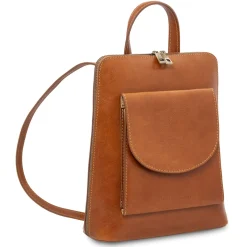 Kleiner Damenrucksack aus Leder