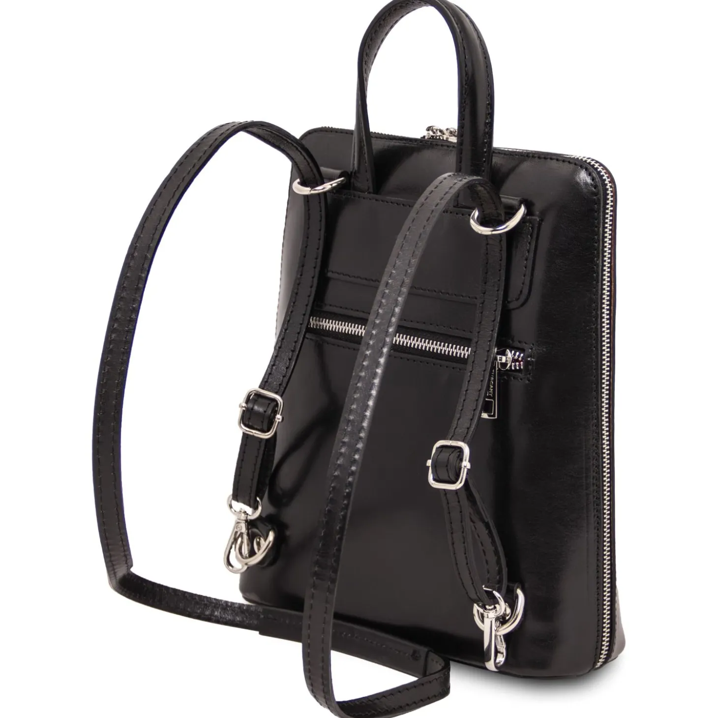 Kleiner Damenrucksack aus Leder