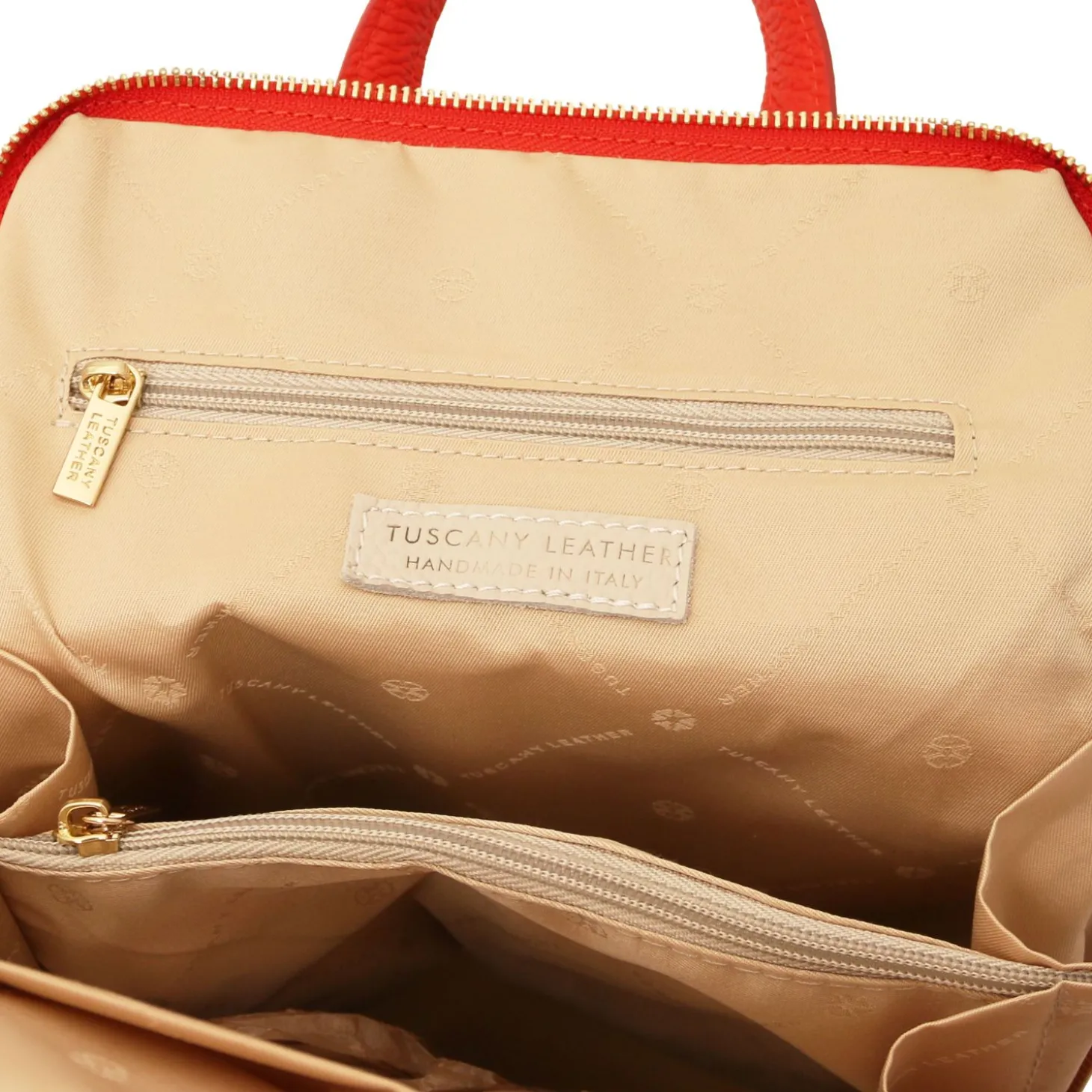 Kleiner Damenrucksack aus Leder
