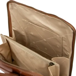 Kleiner Damenrucksack aus Leder
