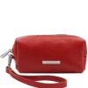 Kosmetiktasche aus Weichem Leder