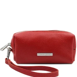 Kosmetiktasche aus Weichem Leder