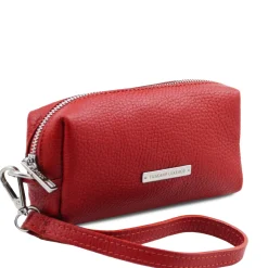 Kosmetiktasche aus Weichem Leder
