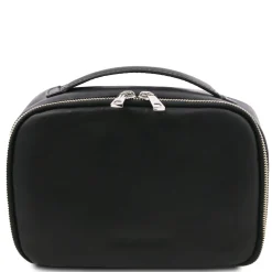 Kulturtasche aus Leder