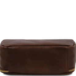 Kulturtasche aus Leder