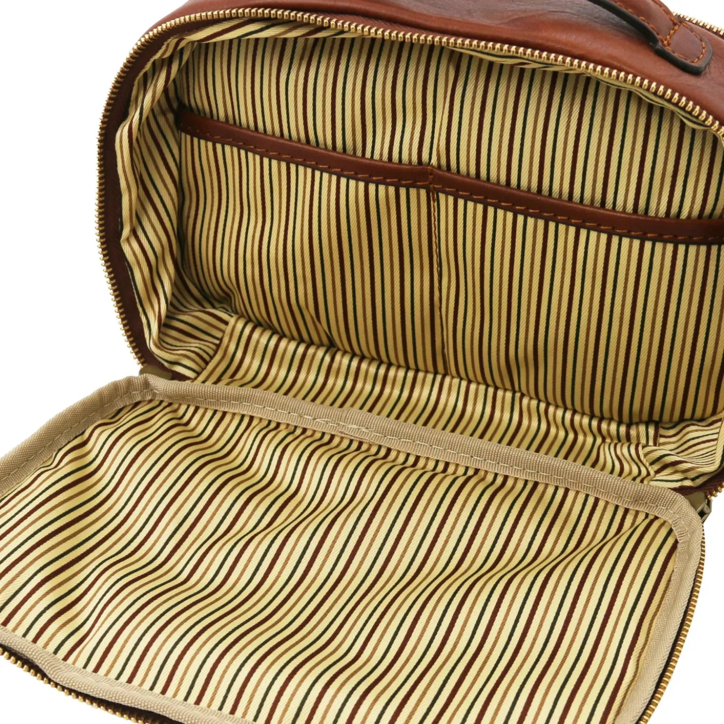 Kulturtasche aus Leder