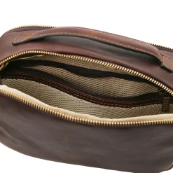 Kulturtasche aus Leder