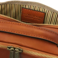 Kulturtasche aus Leder