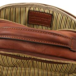 Kulturtasche aus Leder