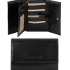 Lederbrieftasche Für Damen mit 4 Scheinfächern