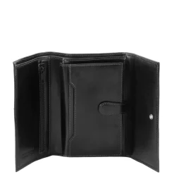 Lederbrieftasche Für Damen mit 4 Scheinfächern