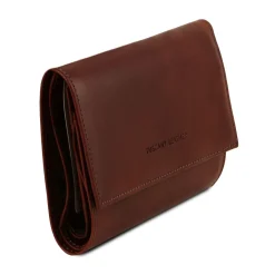 Lederbrieftasche Für Damen mit 4 Scheinfächern