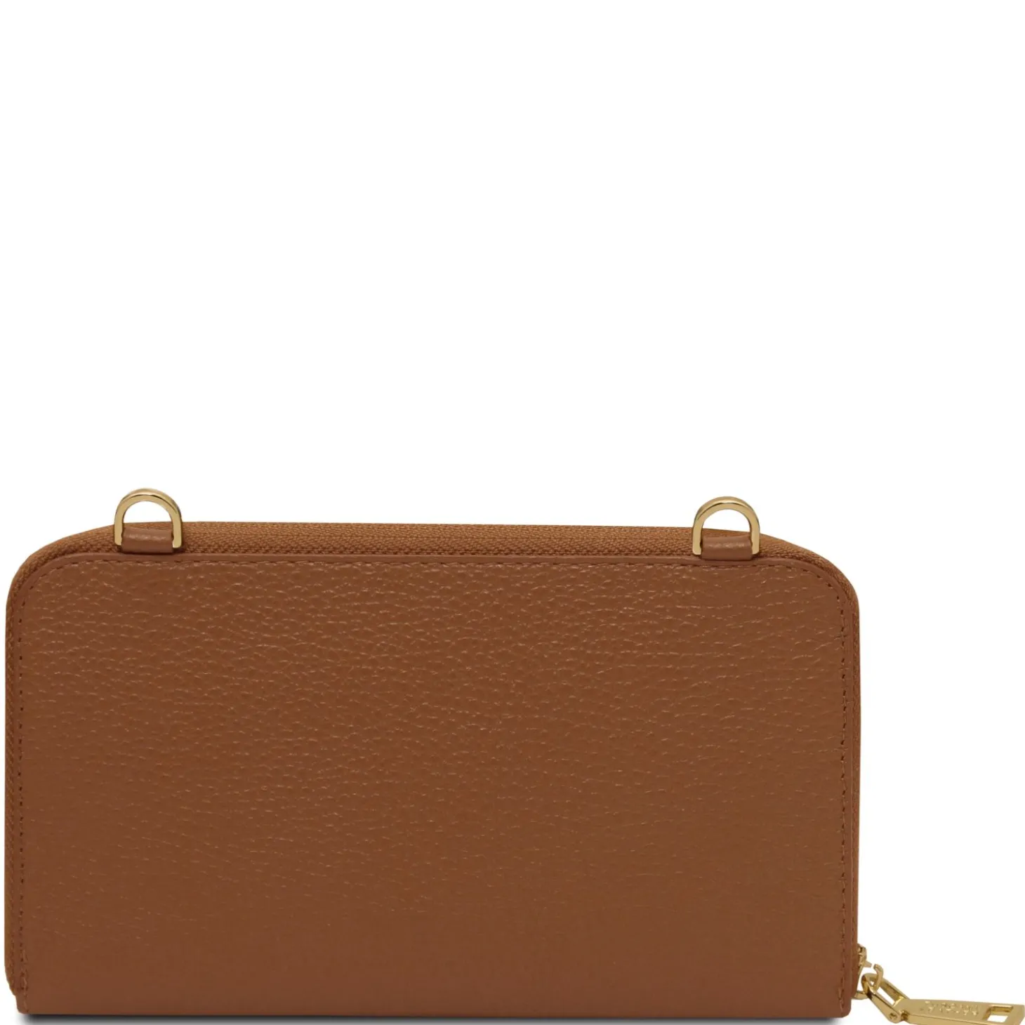 Lederbrieftasche/Handyhalter mit Tragegurt