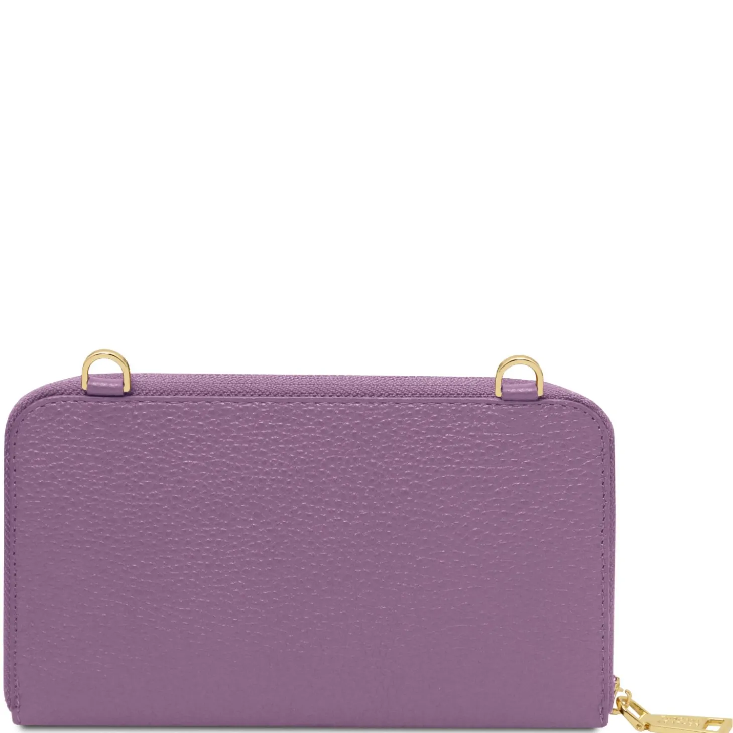 Lederbrieftasche/Handyhalter mit Tragegurt