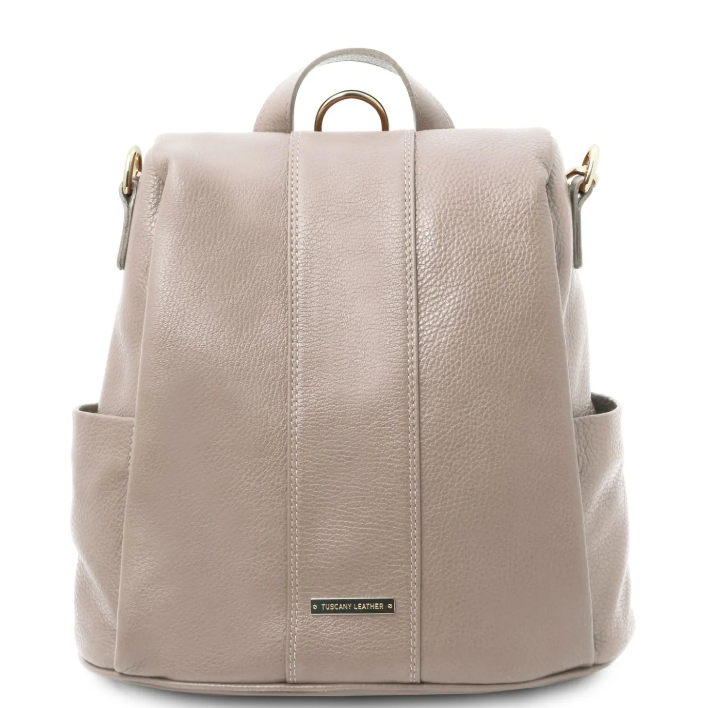Lederrucksack aus Weichem Leder