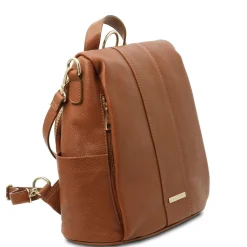 Lederrucksack aus Weichem Leder