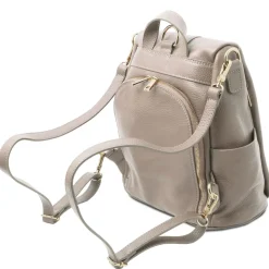 Lederrucksack aus Weichem Leder