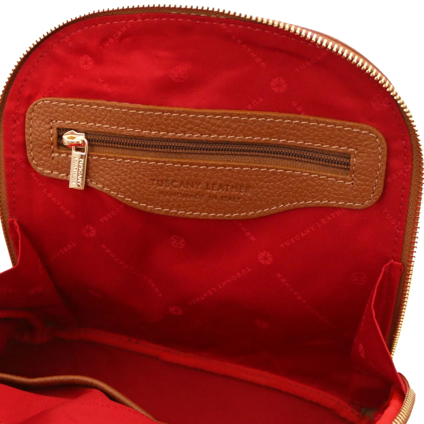 Lederrucksack aus Weichem Leder