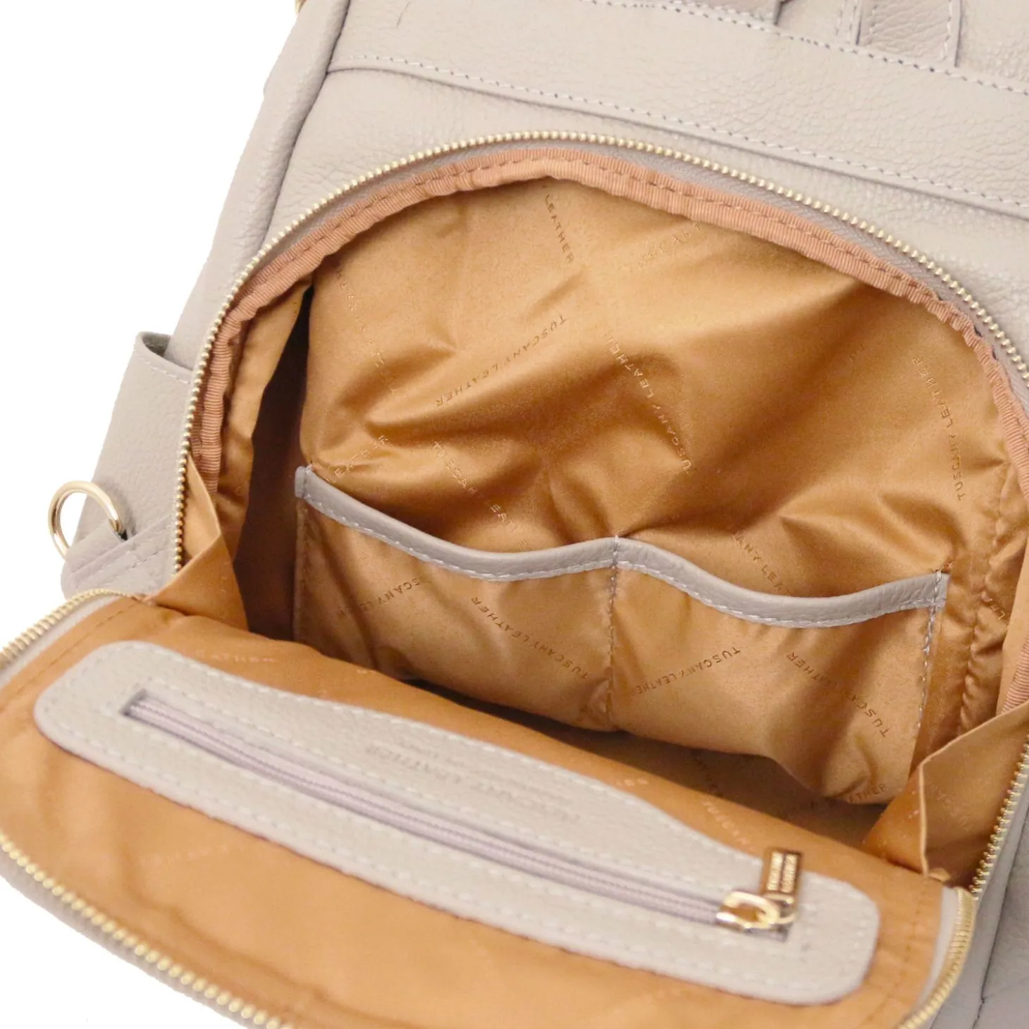 Lederrucksack aus Weichem Leder