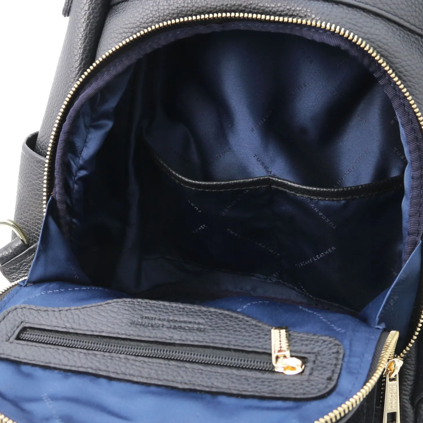 Lederrucksack aus Weichem Leder