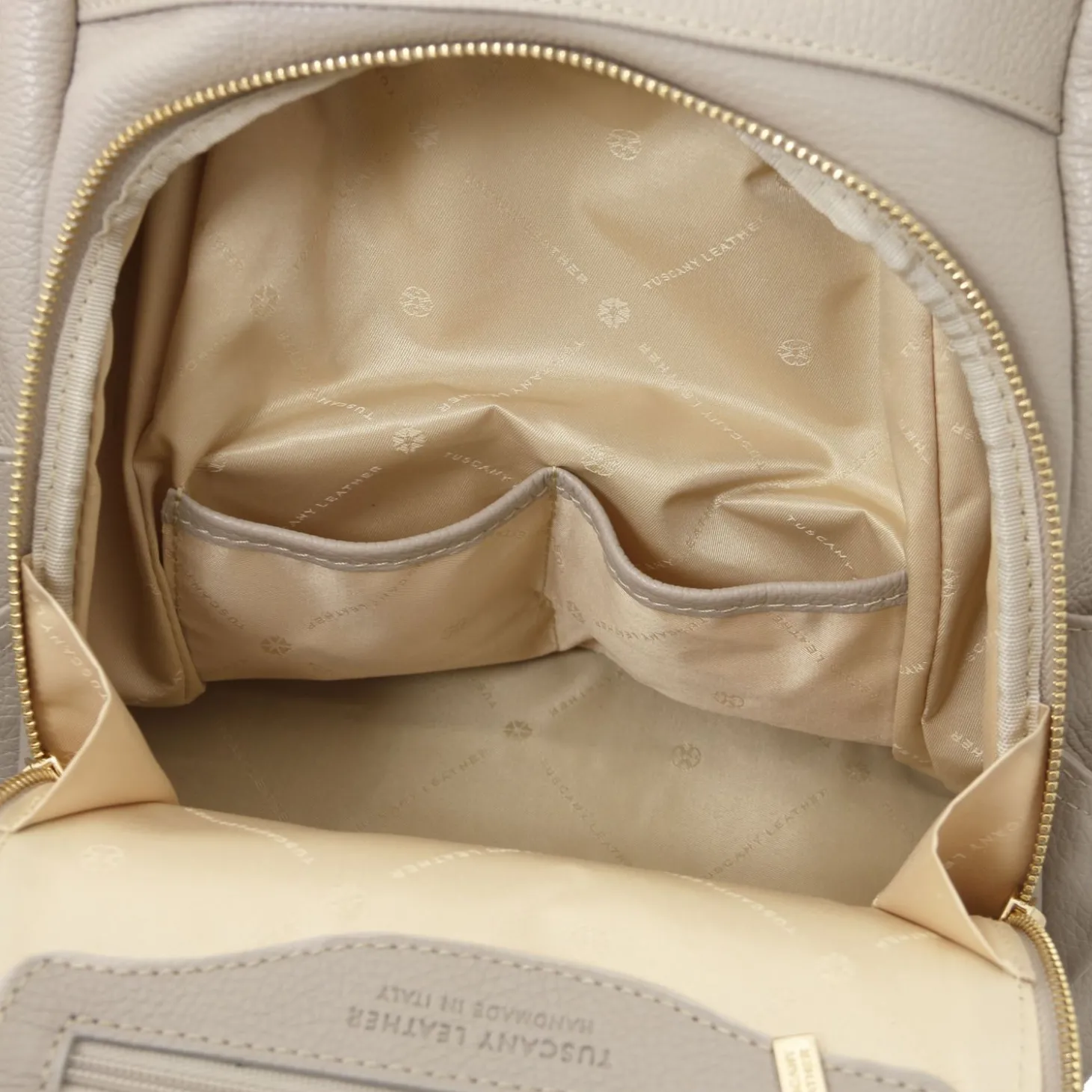 Lederrucksack aus Weichem Leder