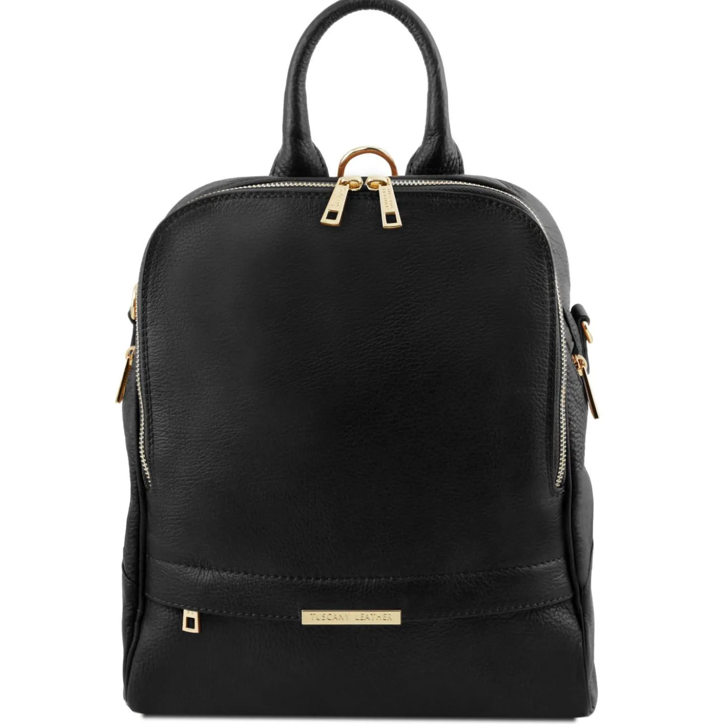 Lederrucksack Für Damen aus Weichem Leder