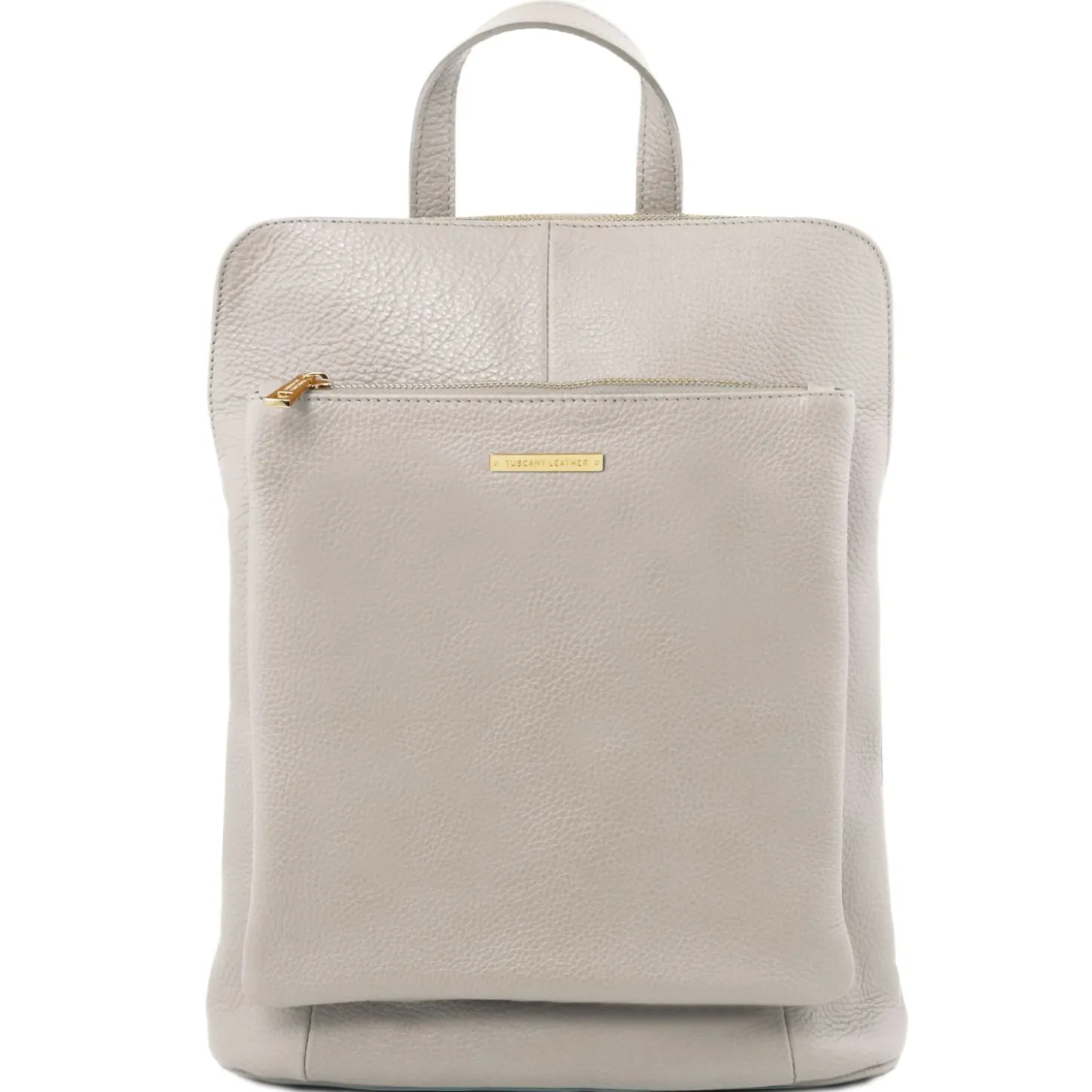 Lederrucksack Für Damen aus Weichem Leder