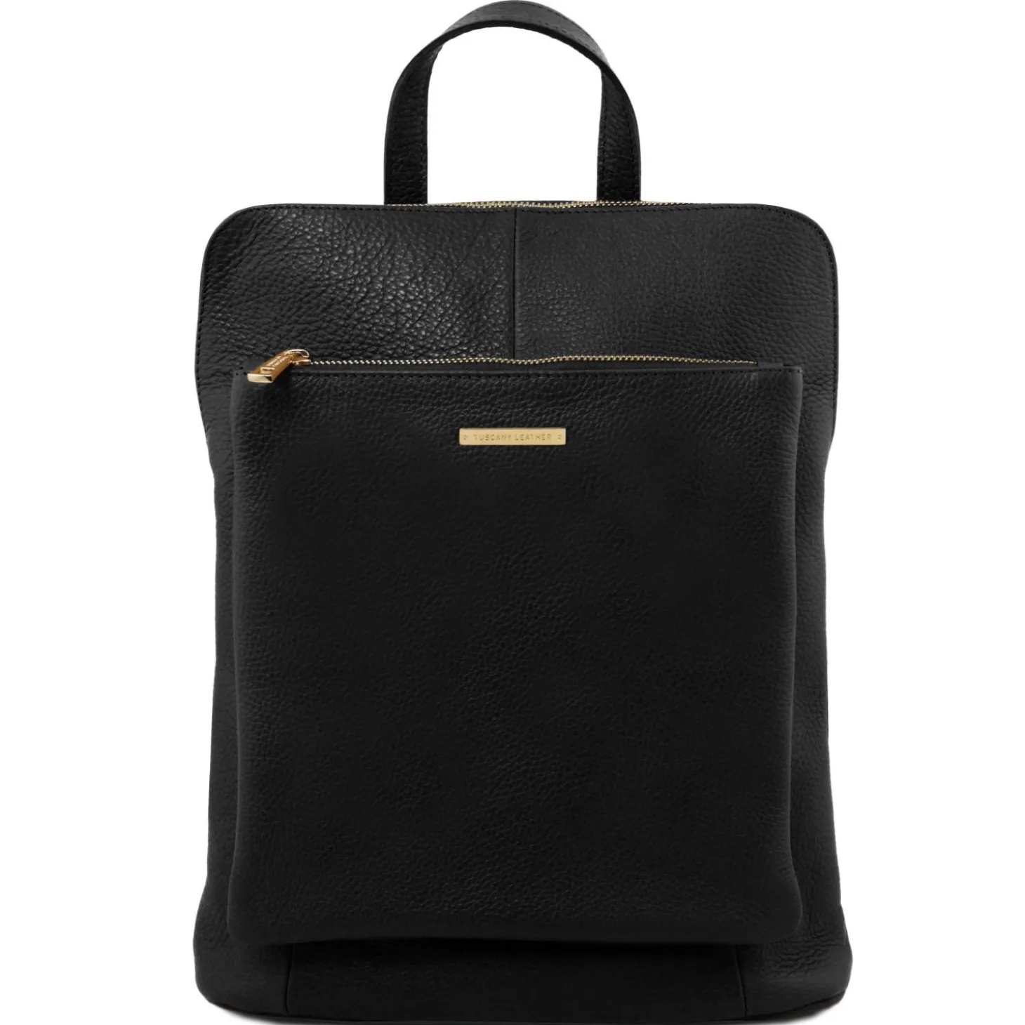 Lederrucksack Für Damen aus Weichem Leder