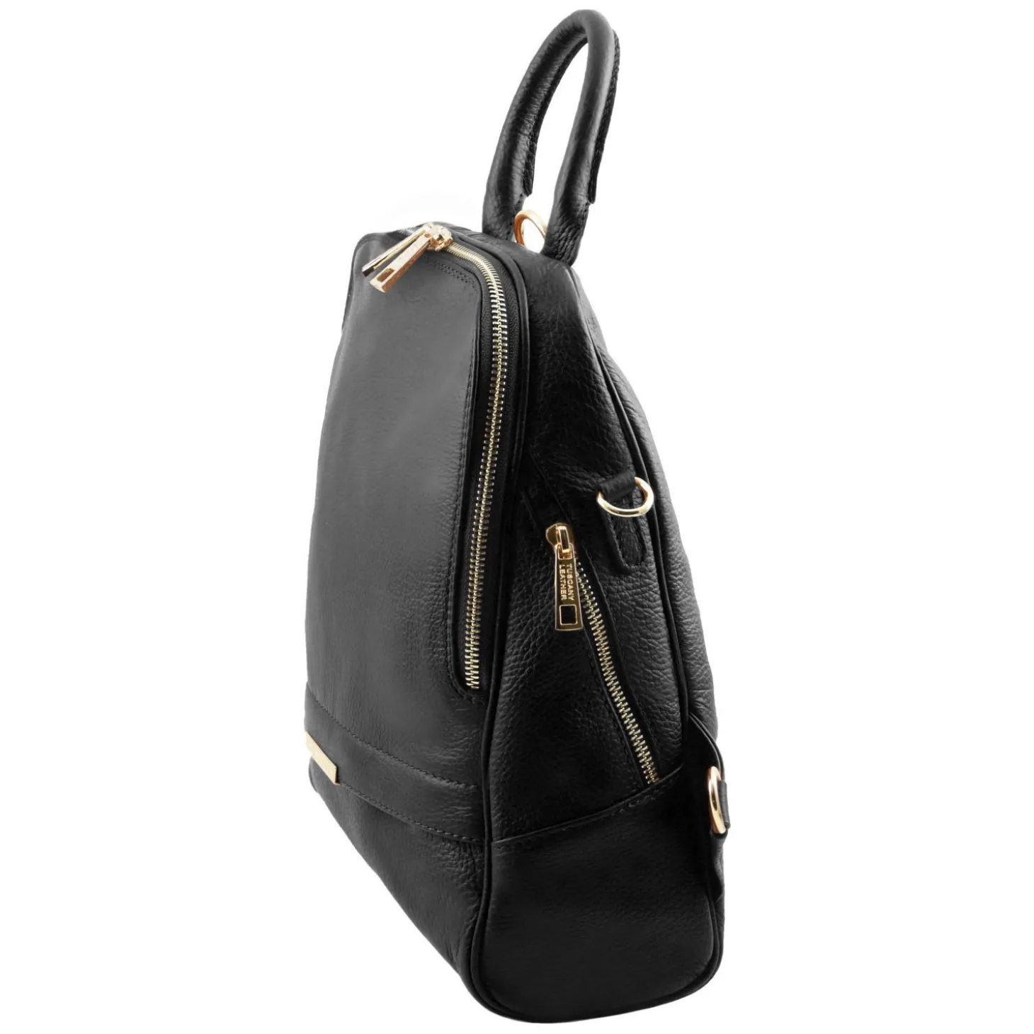Lederrucksack Für Damen aus Weichem Leder
