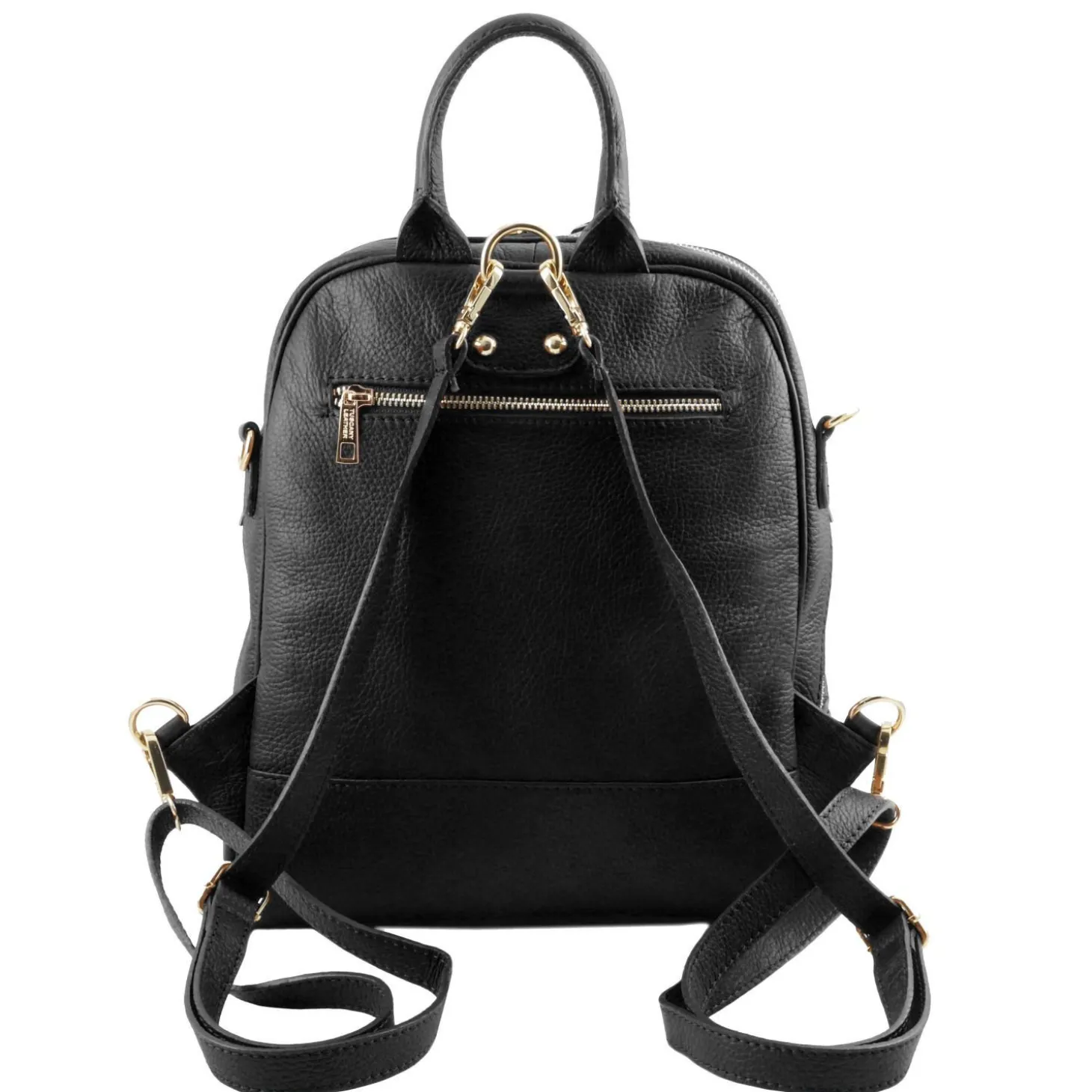 Lederrucksack Für Damen aus Weichem Leder