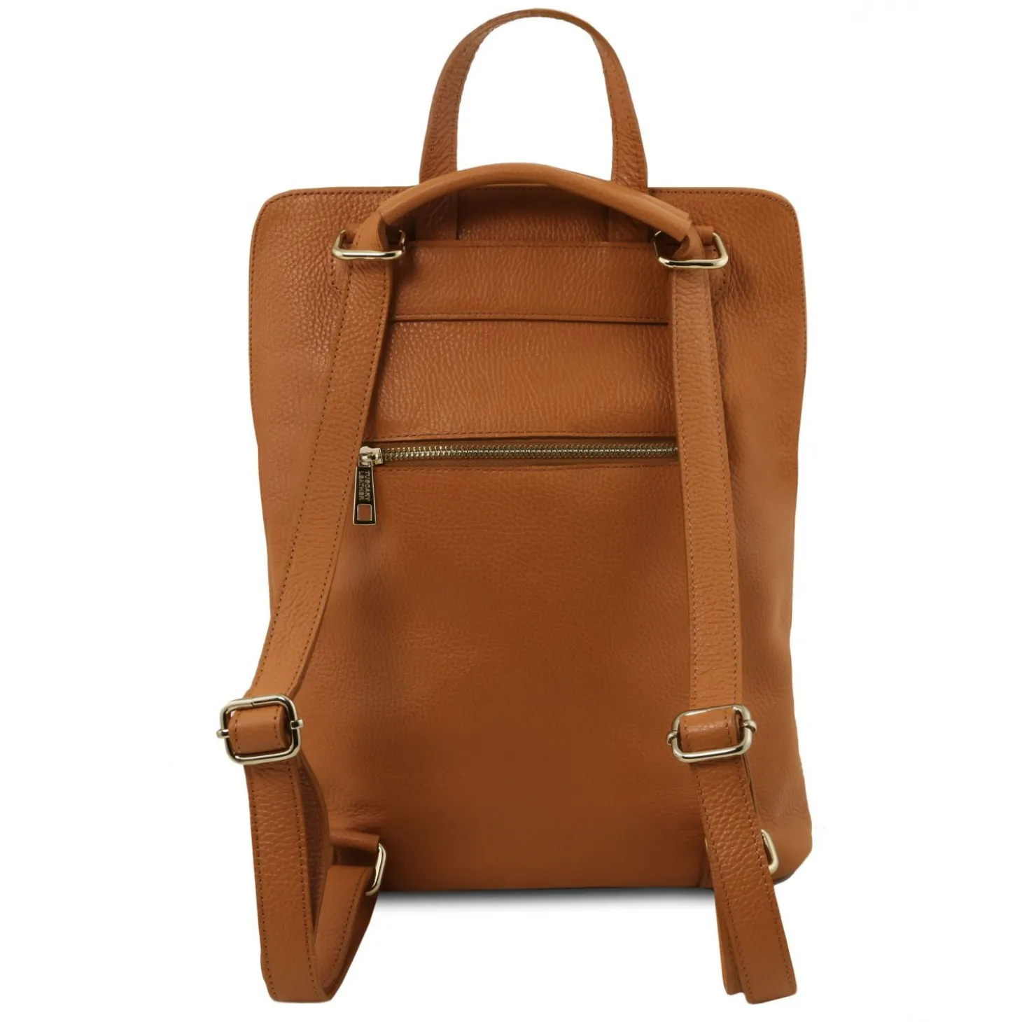 Lederrucksack Für Damen aus Weichem Leder