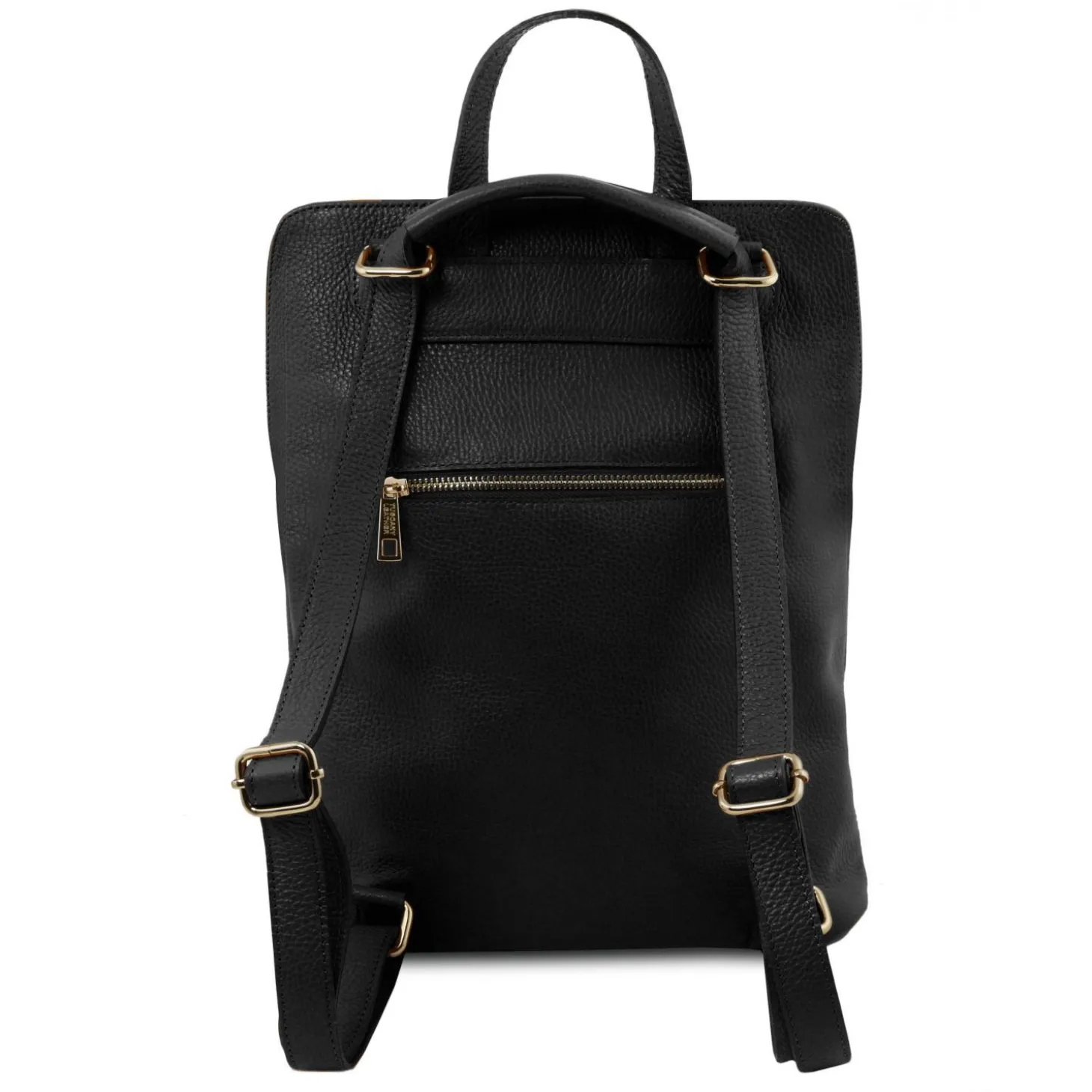 Lederrucksack Für Damen aus Weichem Leder