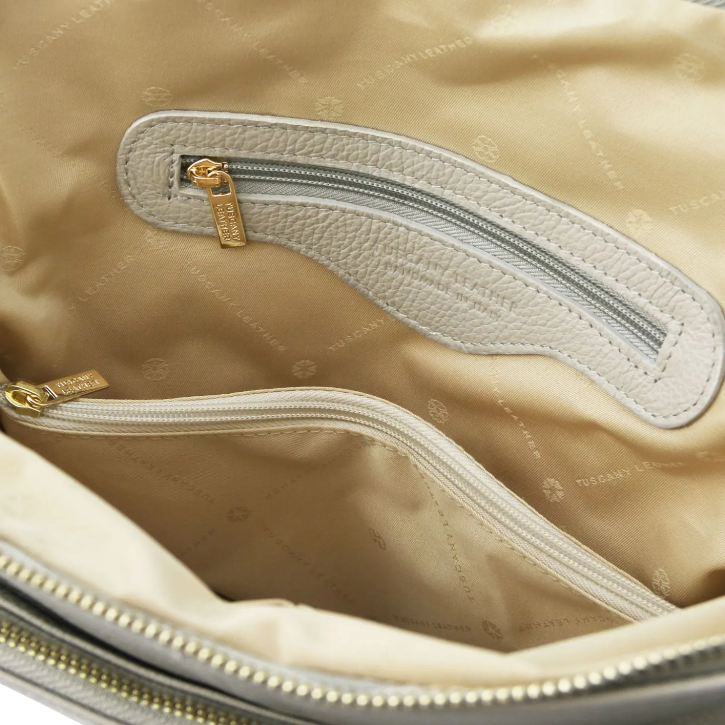 Lederrucksack Für Damen aus Weichem Leder