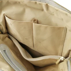 Lederrucksack Für Damen aus Weichem Leder
