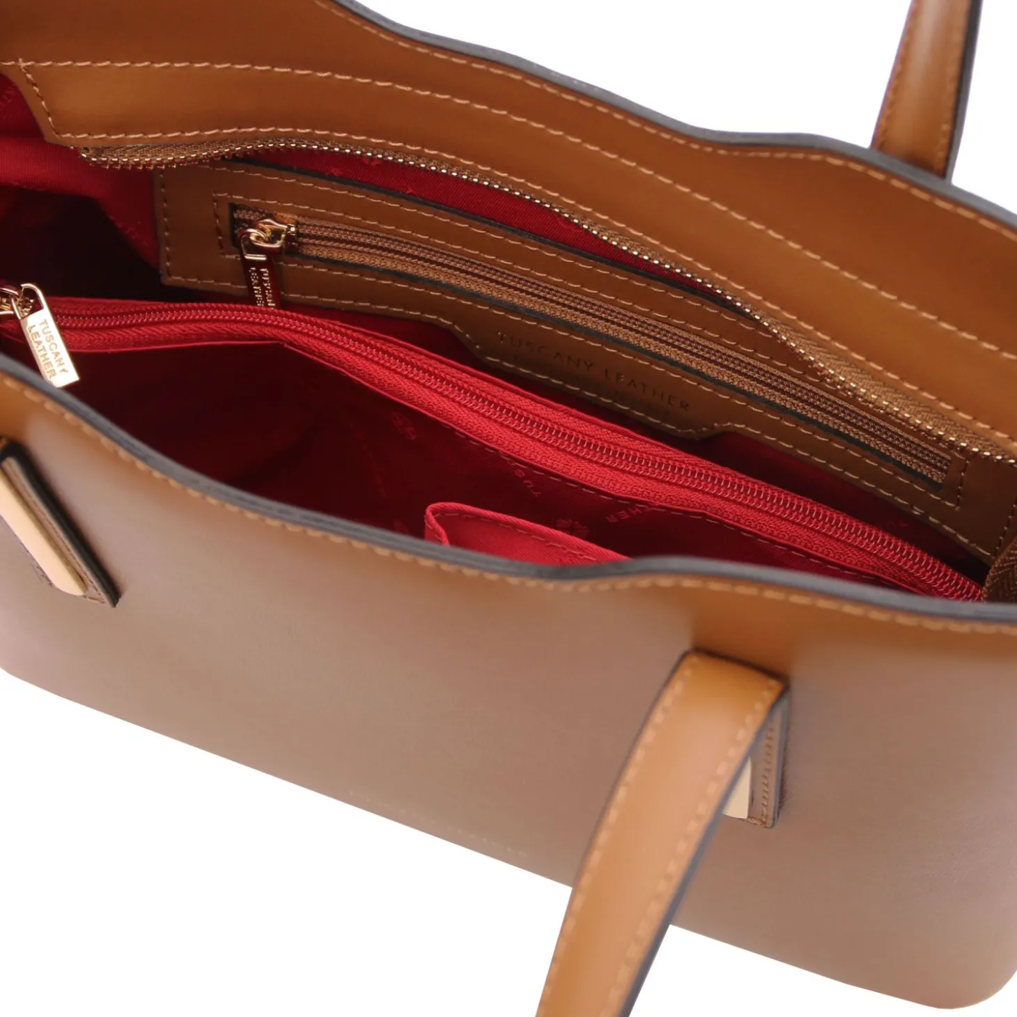 Ledertasche aus Leder - Klein
