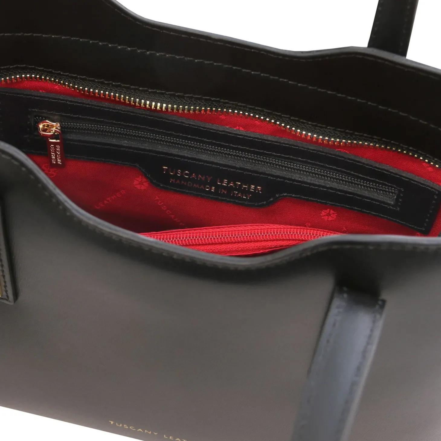 Ledertasche aus Leder - Klein