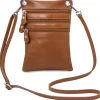 Mini Schultertasche aus Weichem Leder
