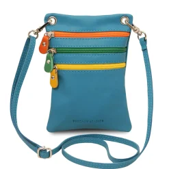 Mini Schultertasche aus Weichem Leder