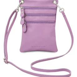 Mini Schultertasche aus Weichem Leder