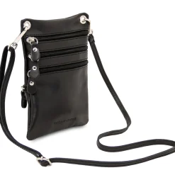 Mini Schultertasche aus Weichem Leder