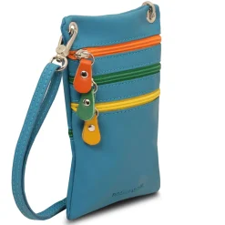 Mini Schultertasche aus Weichem Leder