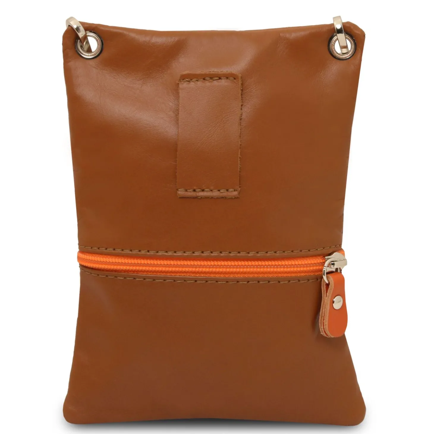 Mini Schultertasche aus Weichem Leder