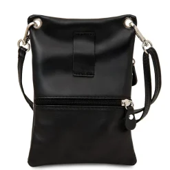 Mini Schultertasche aus Weichem Leder